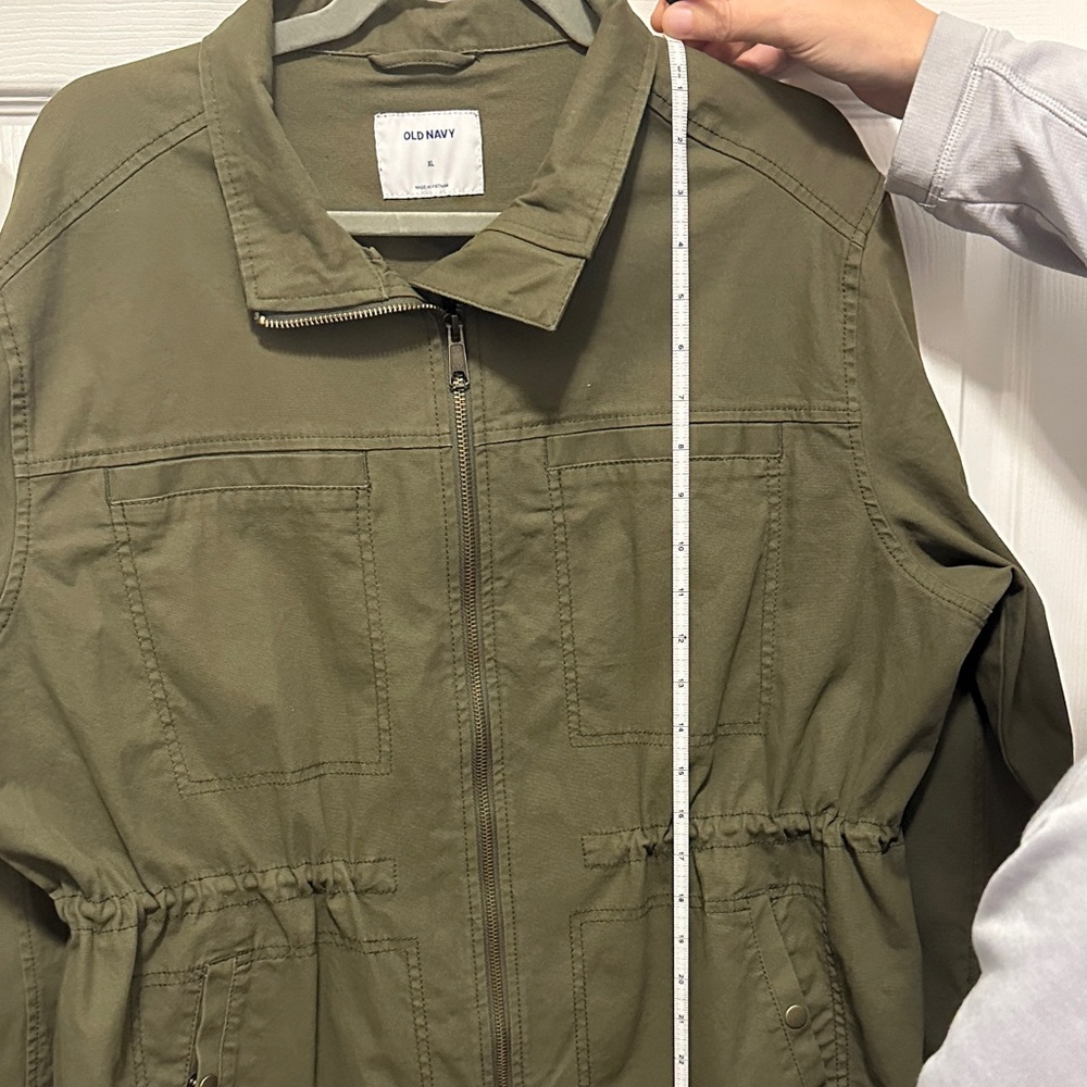Old Navy Women’s Dark Olive Jacket - Picture 7 of 16